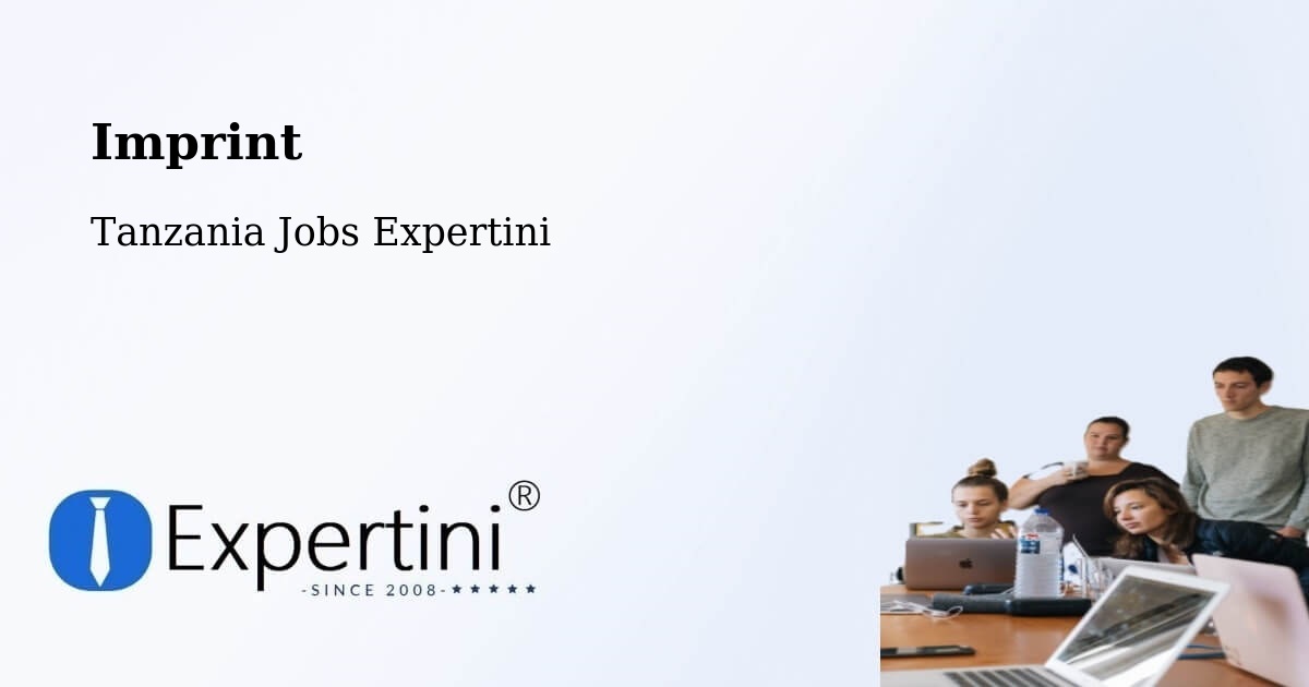 Imprint – Kitama - Tanzania Jobs Expertini