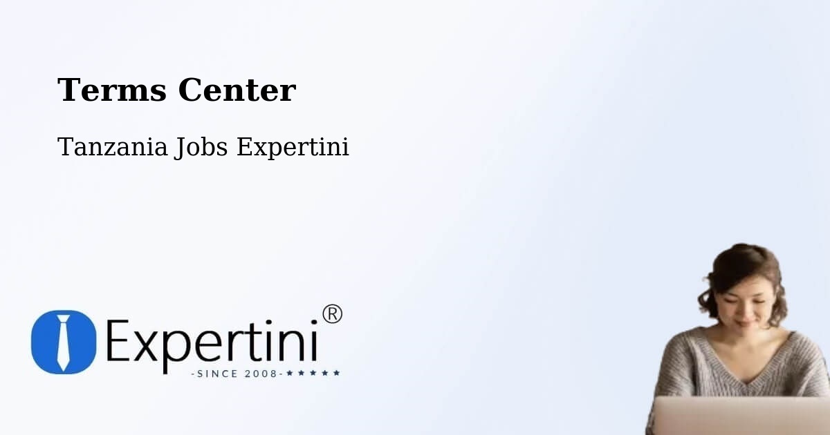 Terms of Service – Kitama - Tanzania Jobs Expertini